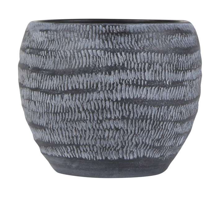 TS Indoor D19 H16 Koen Pot - Grey (190 x 190 x 160mm)