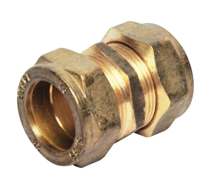Cobra 22mm Straight Copper to Copper Coupler Compression Fitting