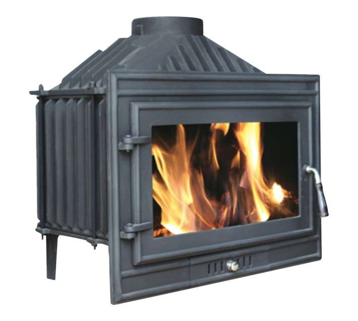 Megamaster Andiron Fireplace - Black