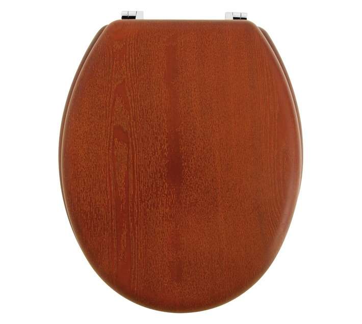 Superseats Toilet Seat Solid Wood - Mahogany