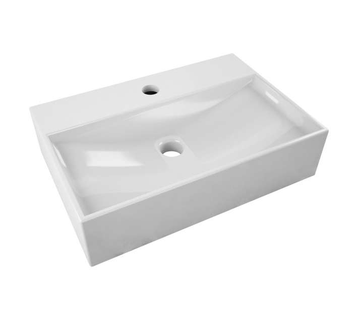 Solo Sanitary Ware Cyprus Freestanding Solo Basin - White