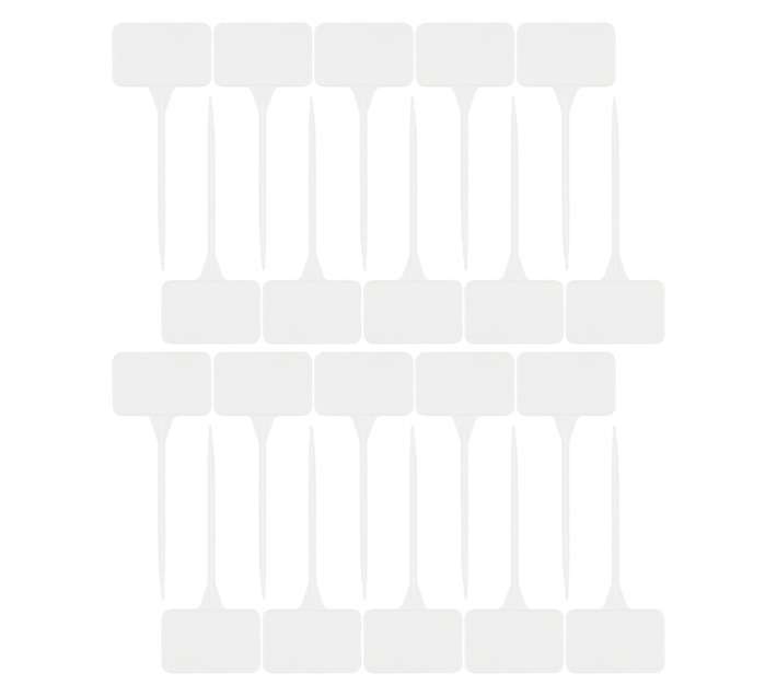 Garden Tag Label - White