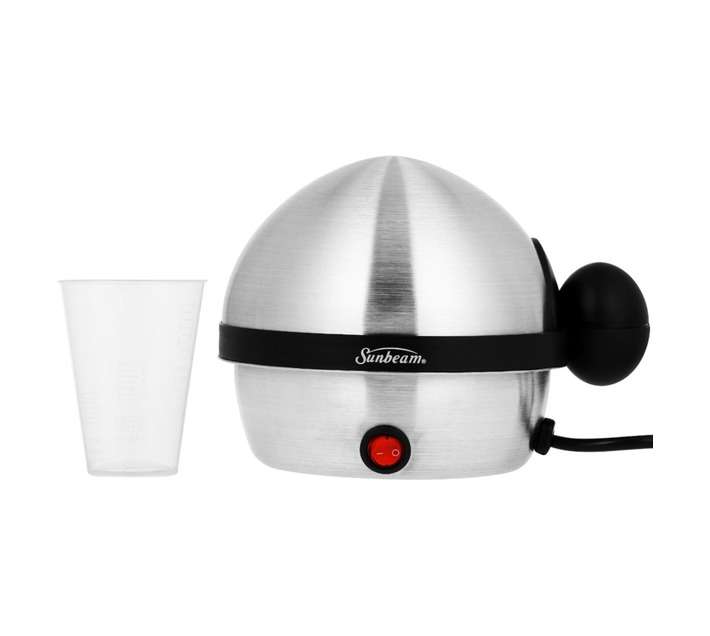 Sunbeam SEB-011P Egg Boiler and Poacher - Silver/Black (350W)