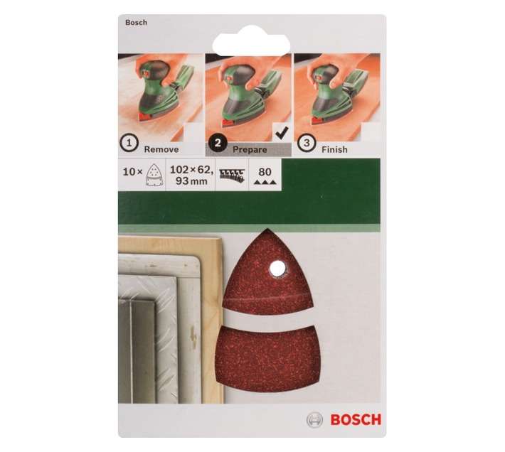 Bosch 10 x 80 Grit Sanding Plate