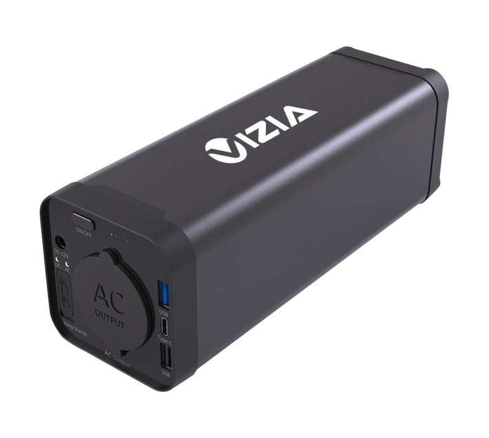 Vizia AC Power Bank Inverter for Laptops - Black (150W)