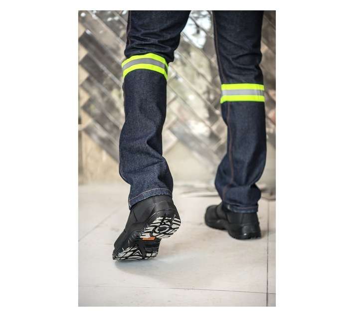 Beck 100% Cotton Work Jean with Reflective Tape (Size 36)