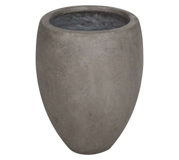 Concrete DÃ©cor EGN2C Medium Planter Pot - Charcoal
