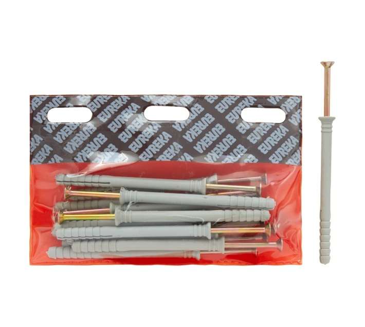 Eureka 6V70 8 x 100mm Nail In Nylon Countersunk (15 Pack)