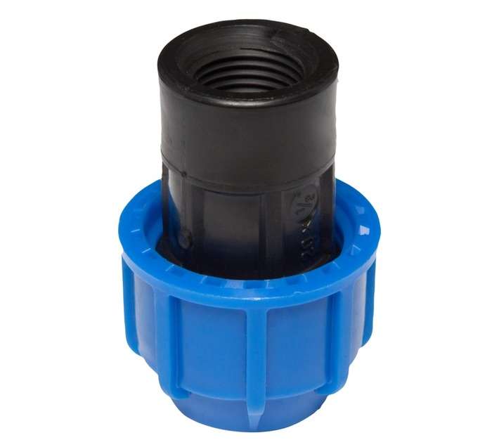 Marley Pipes 601.25C Female Adaptor - Black/Blue (25mm x 3/4")