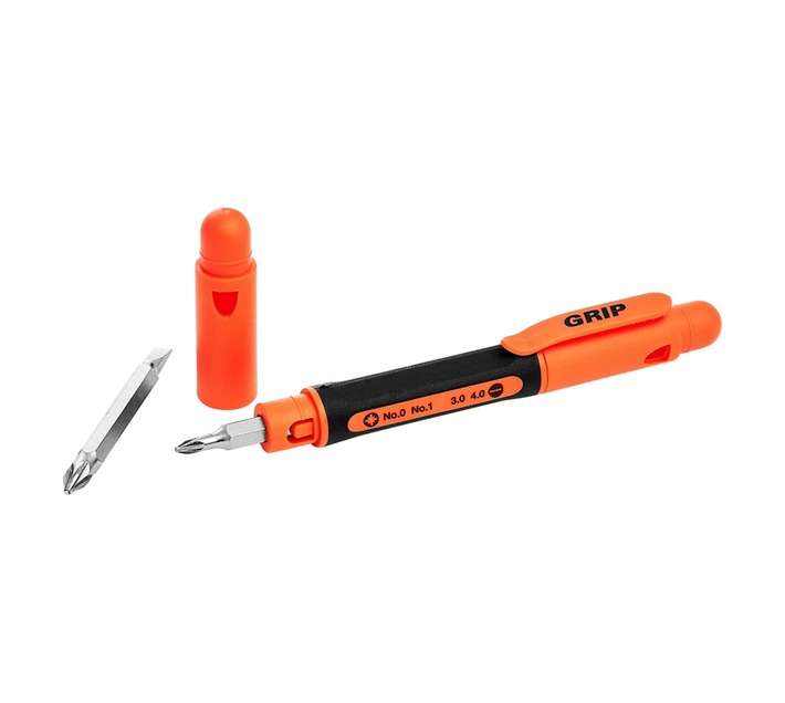 Grip GQ5351 4-in-1 Precision Pocket Screwdriver Set
