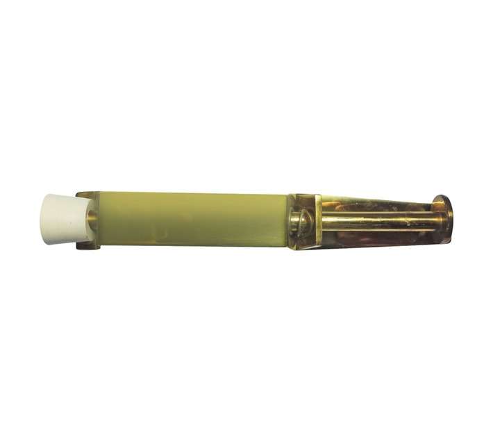 Euro Brass Door Stop Foot Operated - Brass (165mm)