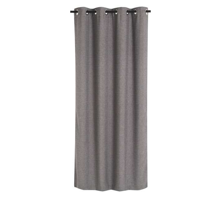 Design House Sublime Eyelet Curtain - Antique Silver (2300 x 2250mm)