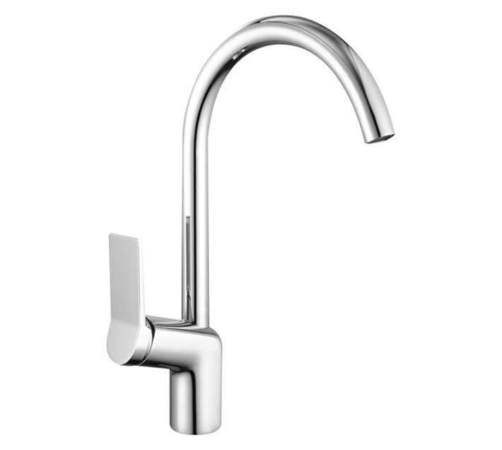 Bijiou Maine Deck Type Sink Mixer - Silver