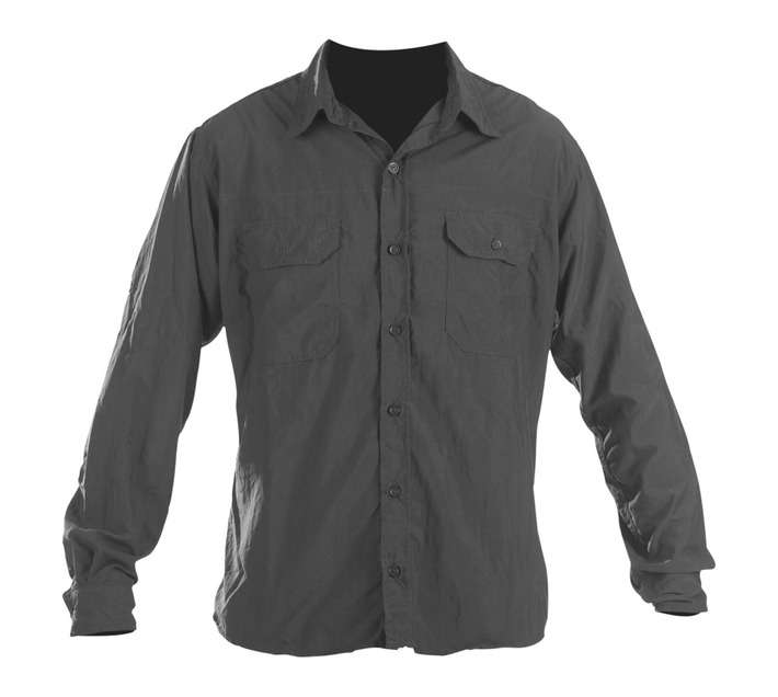 Beck Taslon Long Sleeve Shirt - Stone (3 XL)