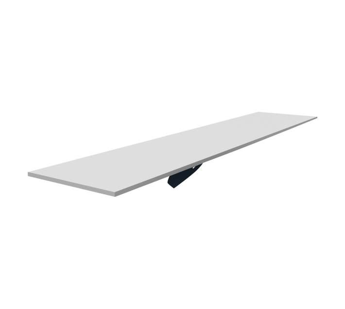 Wolfstone WS8600WT30 Worktop Acrylic Countertop - Carrara (3050 x 650 x 25mm)