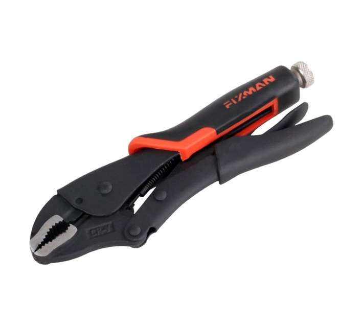 Fixman FIX A1404 Curved Jaw Vice Grip Pliers (225mm)
