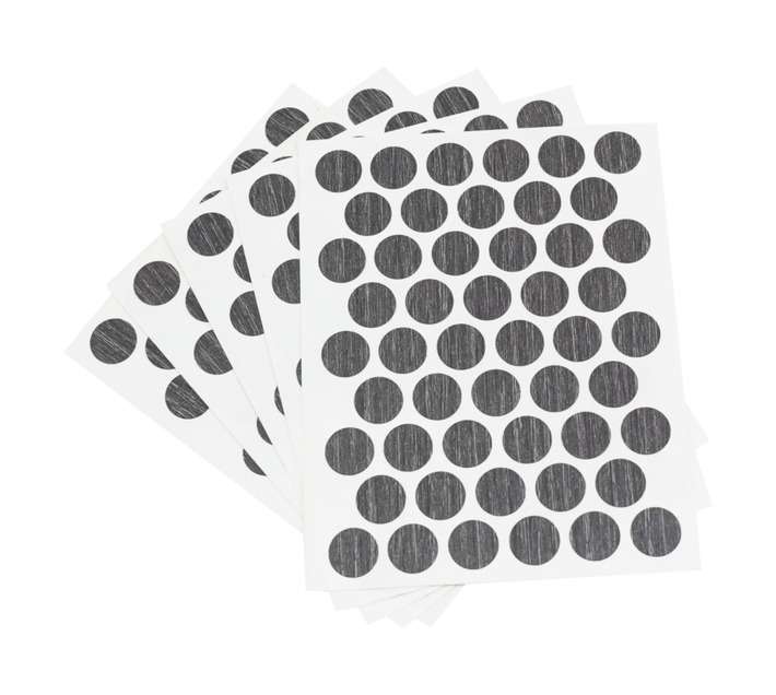 FIT 36 x Stick On Cover Caps - Cadbury Oak (14mm)