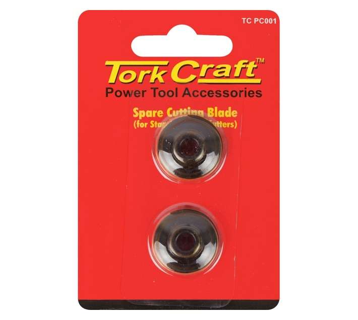 Tork Craft TCPC001 2 x Spare Cutting Blades For Pipe Cutter