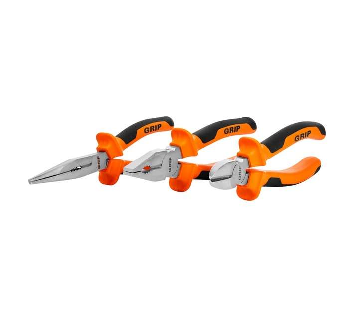 Grip pliers set 3pce