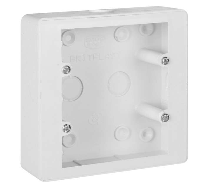 Britplast PVC Plug Extension Box (4x4)