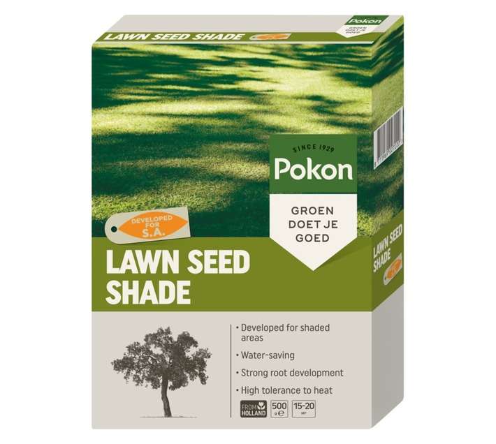 Pokon 7173 Lawn Seed Shade - Green (500g)