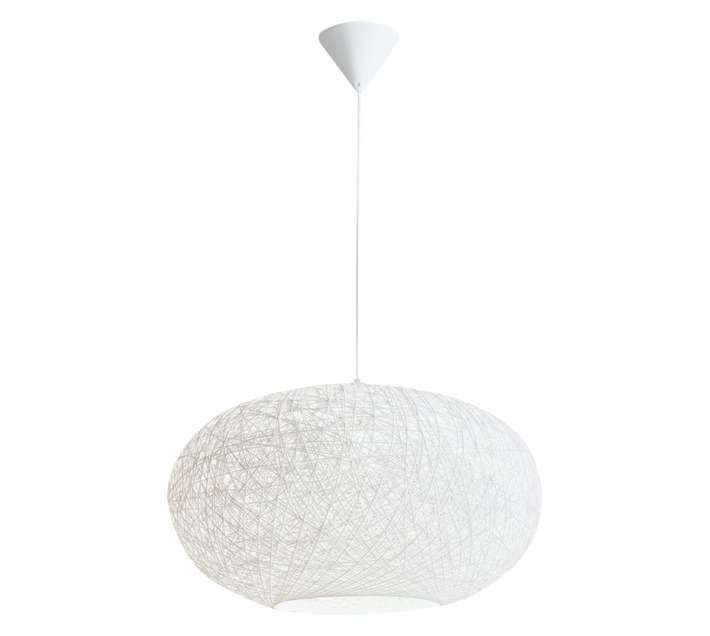 Bright Star Lighting Large Twine Pendant - White (11W)