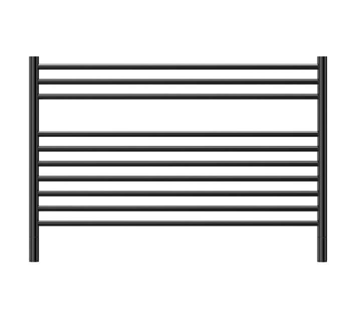 Jeeves ZAK1200GR Classic K Heated Towel Rail - Black (118 x 1200 x 690mm)