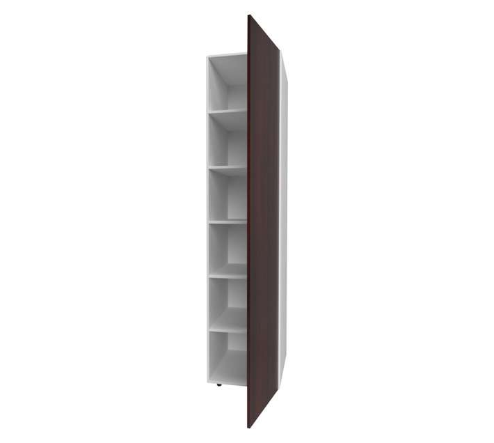 Home and Kitchen Base Unit Wrap Grocery Cabinet - Mahogany (450mm)