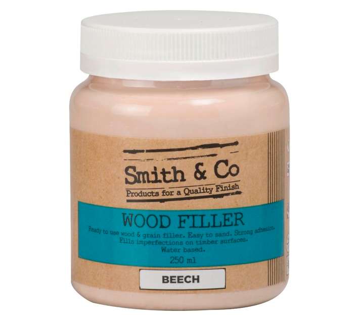 Smith and Co Wood Filler - Beech (250ml)