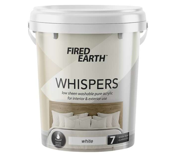 Fired Earth Whispers - White (20L)