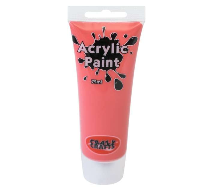 Acrilex Craft Acrylic Paint - Salmon (75ml)