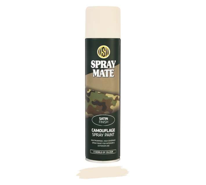 Spraymate Camo Satin Spray Paint Beach Sand 250ml