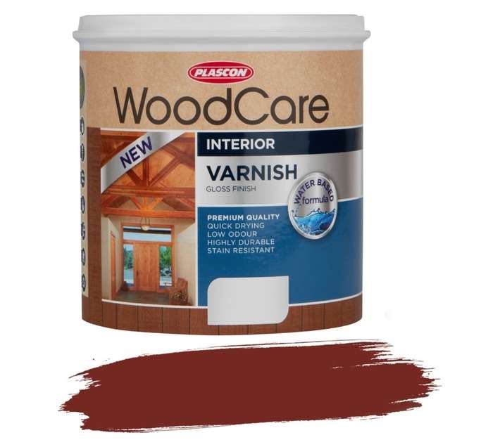 Plascon WoodCare Varnish Ultra Gloss - Oregon Pine (1L)