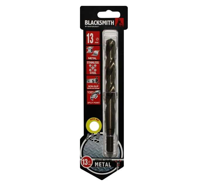 Blacksmith 13.0mm Metal Drill Bit Bshank