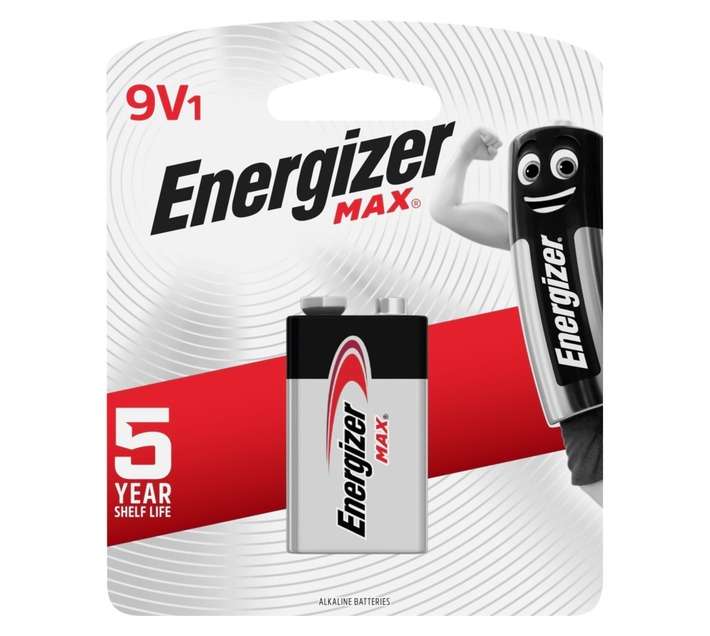 Energizer Max Alkaline Battery (PP3)