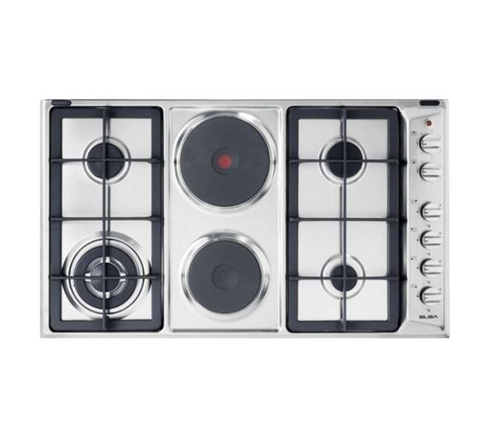 Elba 4 Gas Burner 2 Plate Electric Hob EE95-420XN
