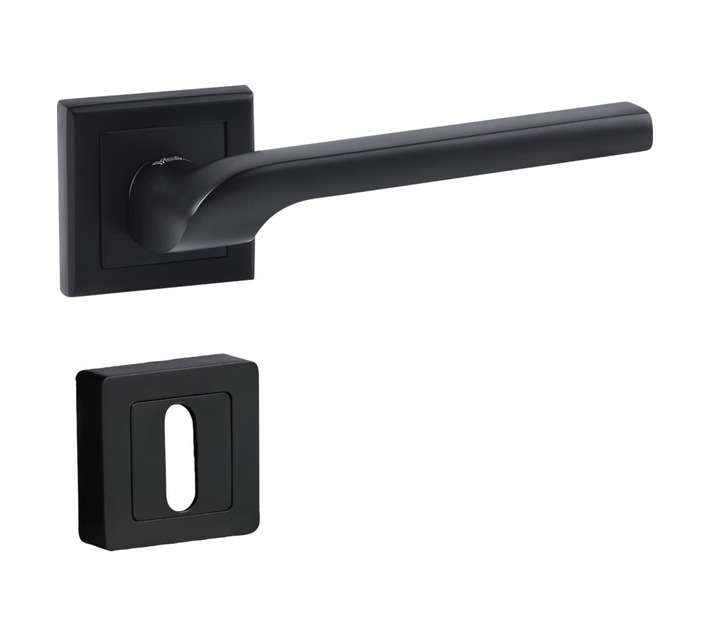 Yale Sienna Keyhole Door Handle - Matt Black