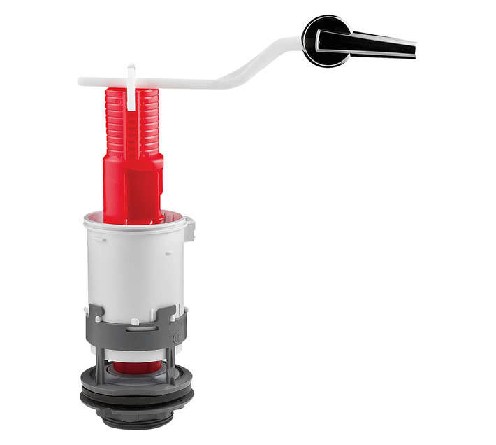 Wirquin Front Flush Mechanism and Bi Valve Cc Bibo