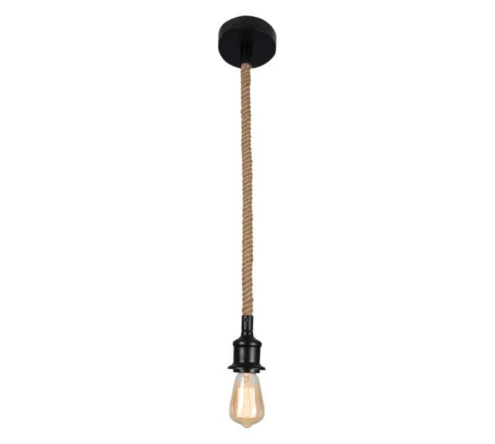 Brightstar PEN587 Rope Pendant - Black