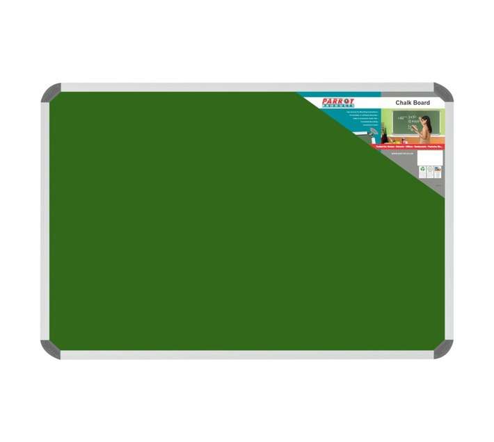 Parrot Products BD2825 Aluminium Frame Chalk Board (900 x 600mm)