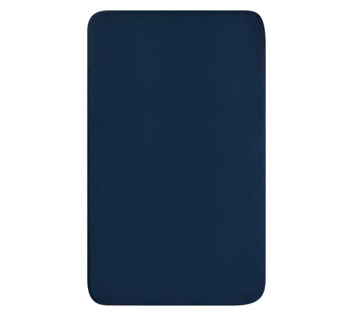 Waltex Memories Plain Bathmat - Navy (1000 x 600mm)