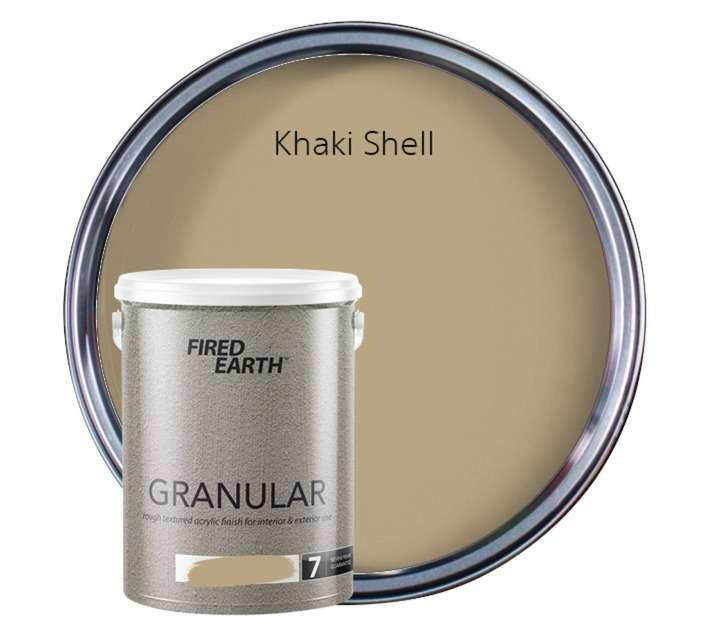 Fired Earth Granular - Khaki Shell (5L)