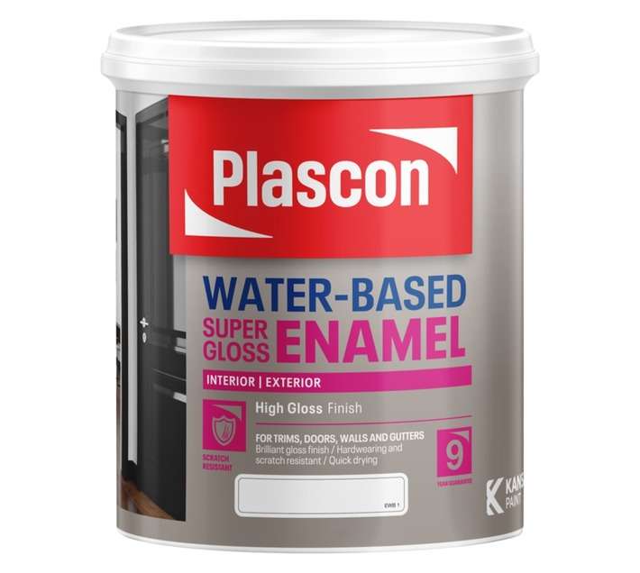 Plascon Water Based Super Gloss Enamel Transparent Base (1L)