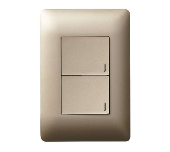 Ysalis 1 Lever Switch 2 Way - Champagne