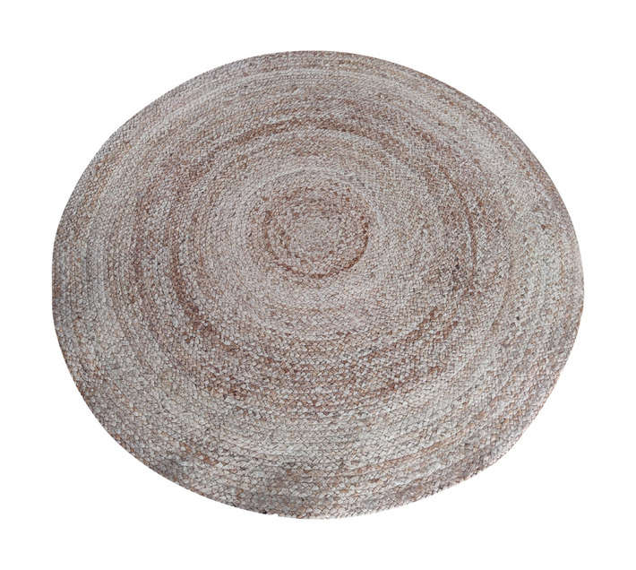 Jute Round Rug - Natural (1200mm)