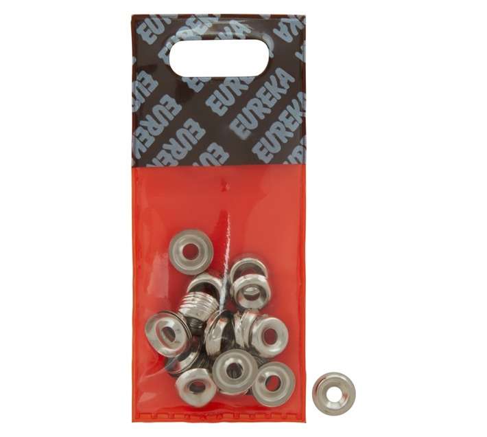 Eureka 50 x Nickle Plated N8 Cup Washers (4.2mm)