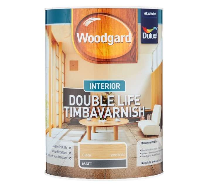 Dulux Woodgard Varnish Doublelife - Matt (5L)