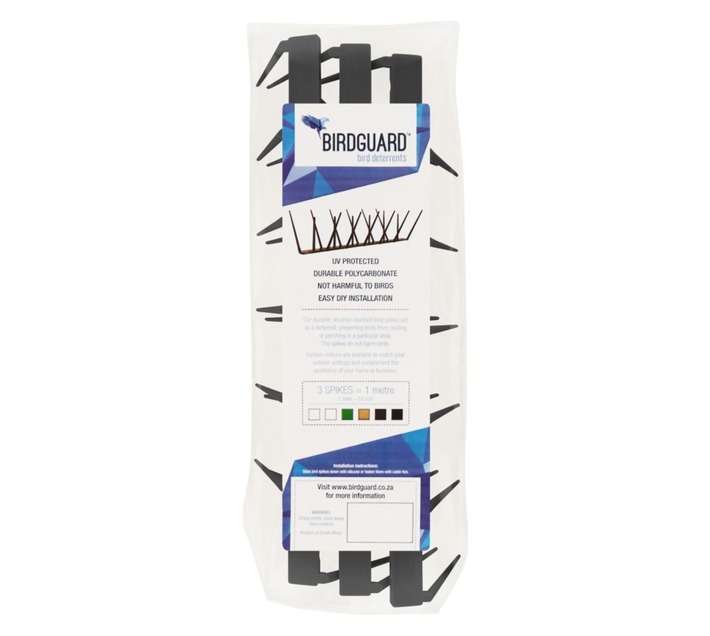 Birdguard 3 x Bird Spikes - Black (1000mm)