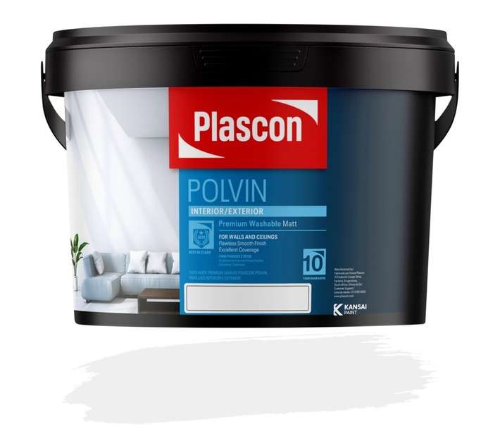 Plascon Polvin - White (10L)