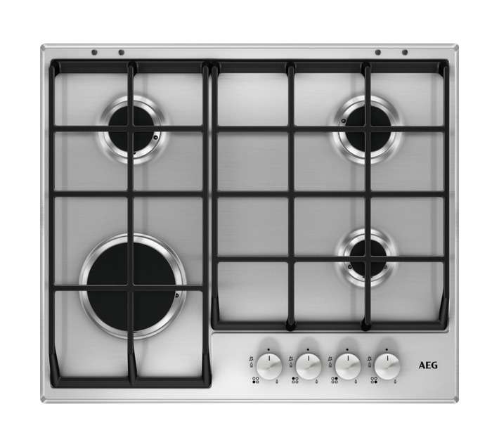 AEG 4 Gas Burner Hob (600mm) HG654351SM